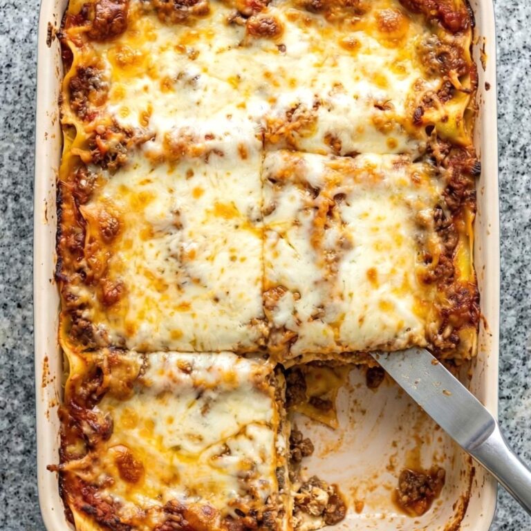 Gluten Free Classic Beef Lasagna