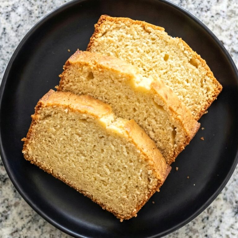 Gluten Free Classic Vanilla Pound Cake