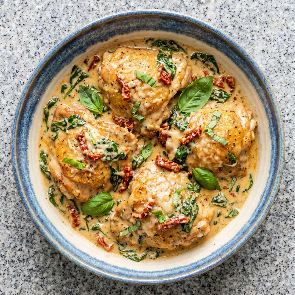 Gluten Free Creamy Tuscan Chicken