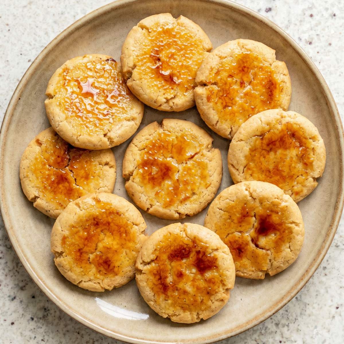 Gluten Free Creme Brulee Cookies