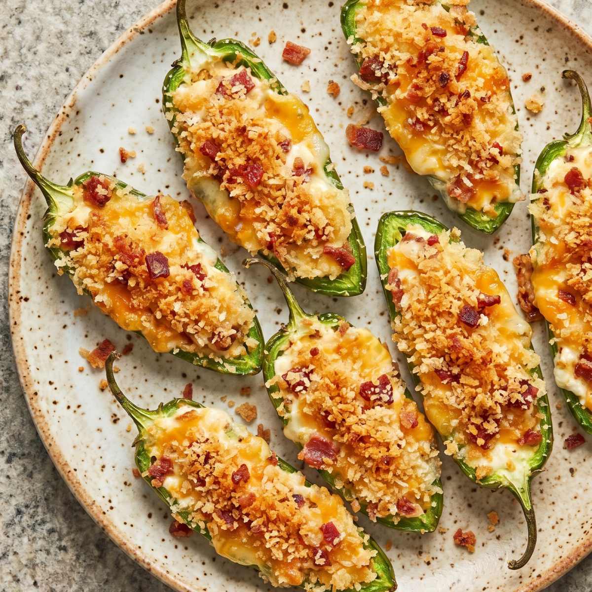 Gluten Free Crispy Bacon Jalapeno Poppers