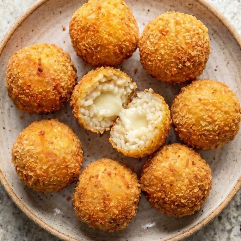 Gluten Free Crispy Cheesy Arancini