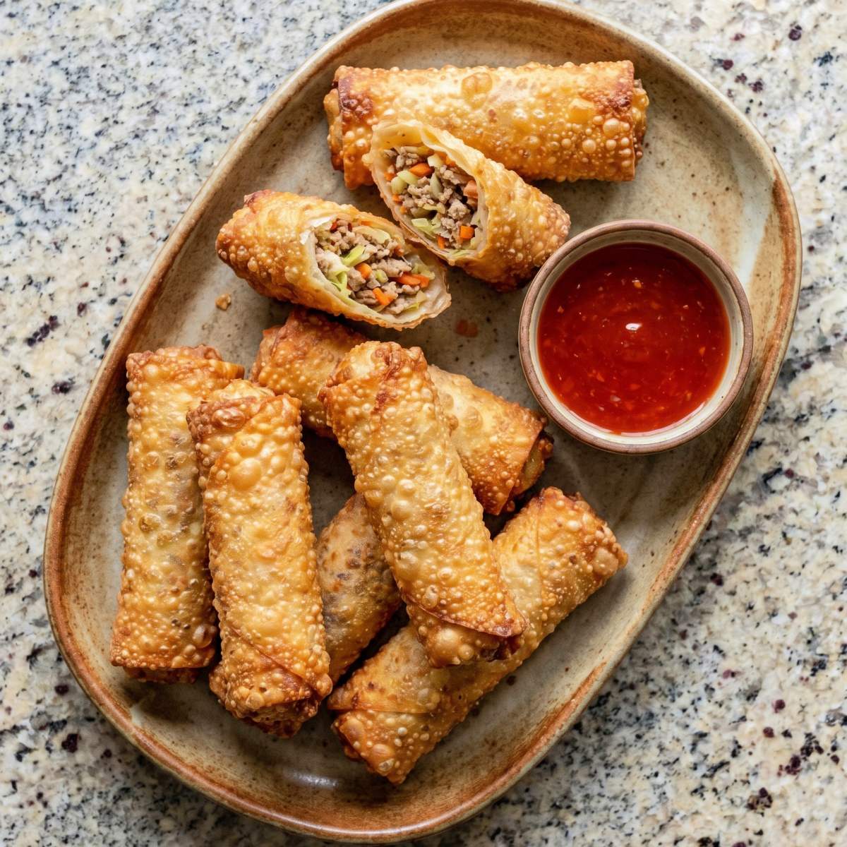 Gluten Free Crispy Egg Rolls