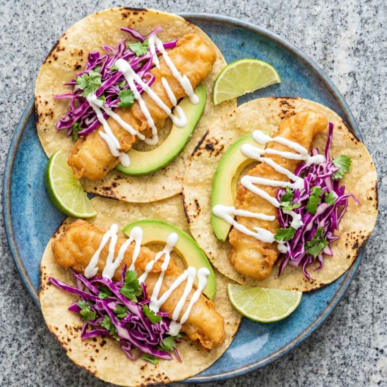 Gluten Free Crispy Fish Tacos
