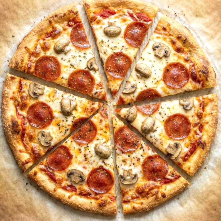 Gluten Free Crispy Pizza Crust