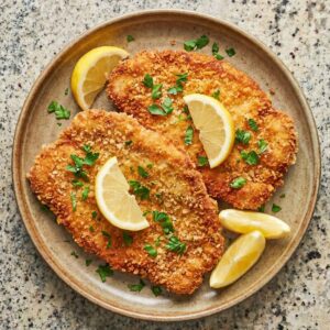 Gluten Free Crispy Pork Schnitzel