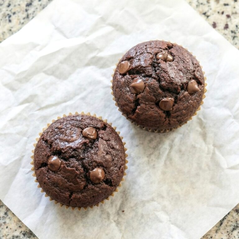 Gluten Free Double Chocolate Muffins