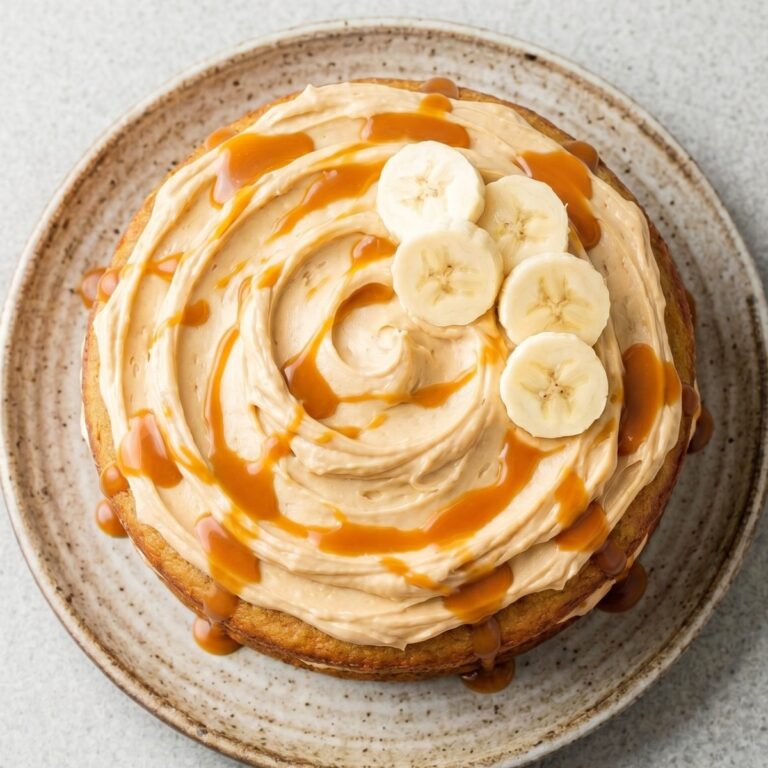 Gluten Free Dulce de Leche Banana Cake