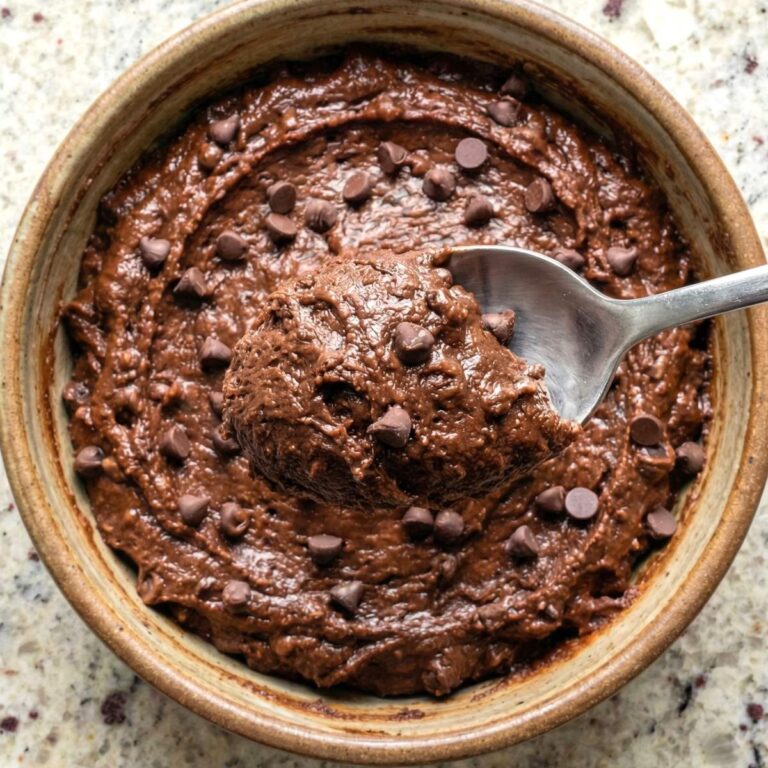 Gluten Free Edible Brownie Batter