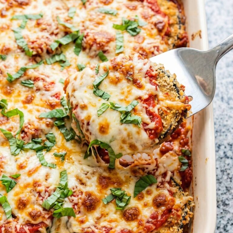 Gluten Free Eggplant Parmesan