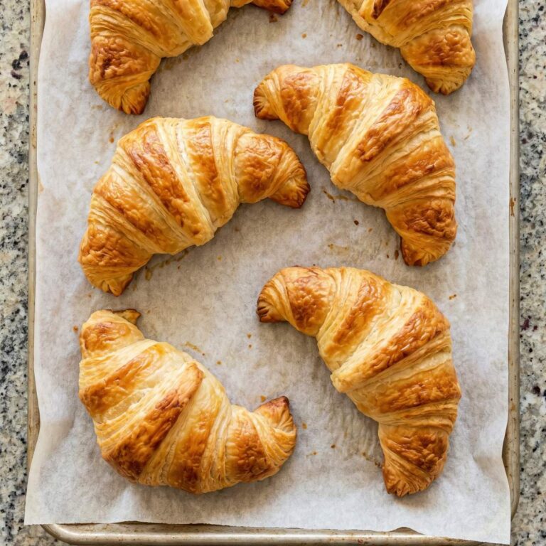 Gluten Free Flaky Croissants