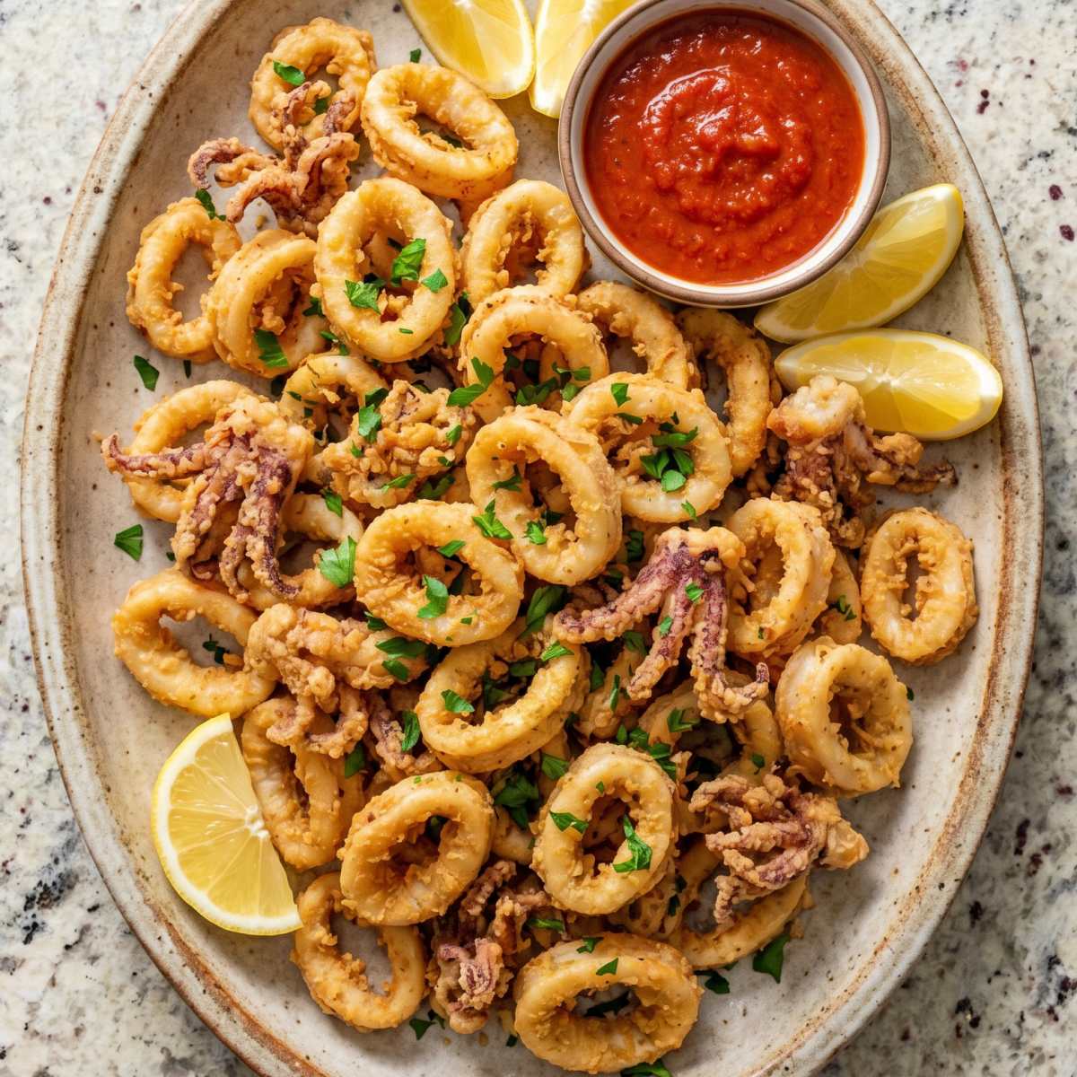 Gluten Free Fried Calamari
