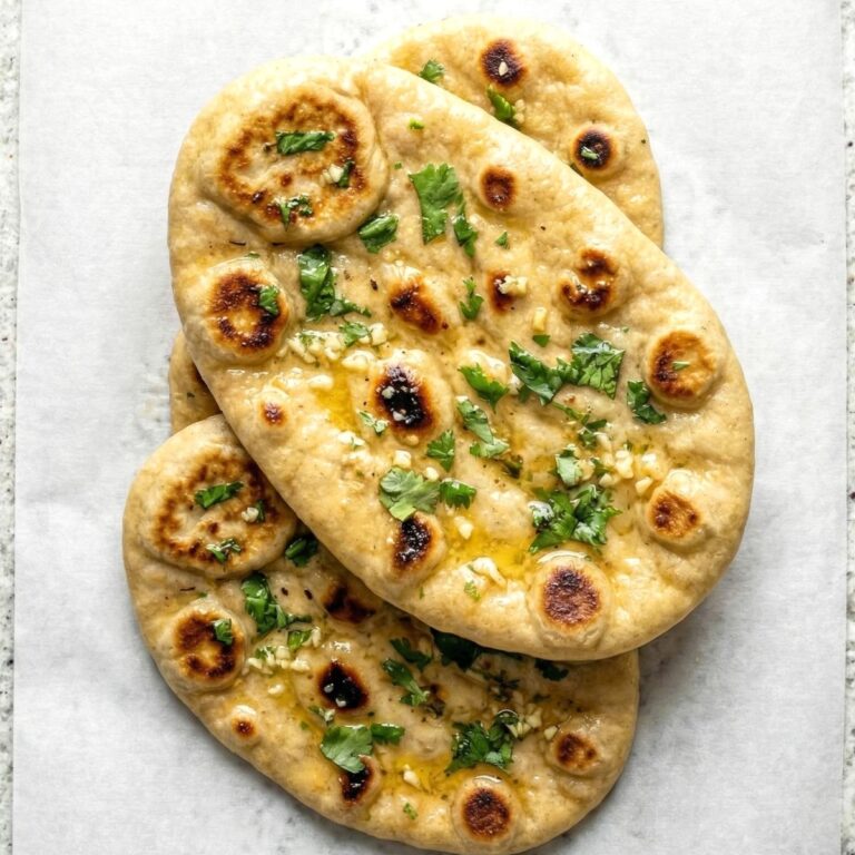 Gluten Free Garlic Butter Naan