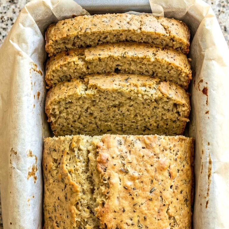 Gluten Free Garlic Herb Loaf