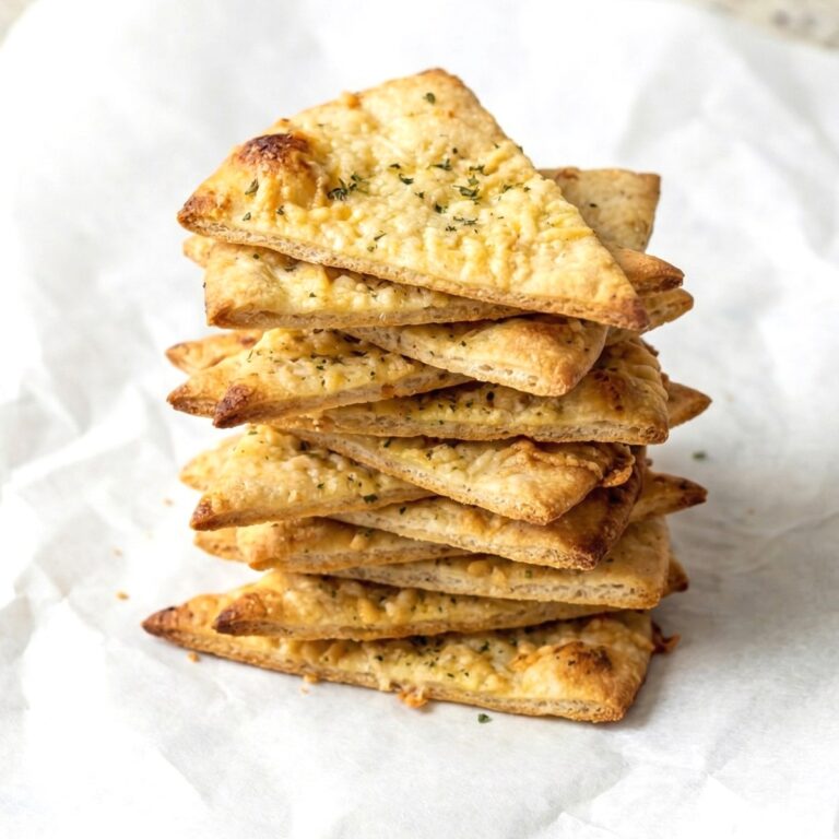 Gluten Free Garlic Parmesan Pita Chips