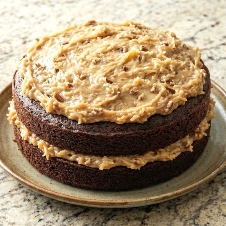 Gluten Free German Chocolate Cake