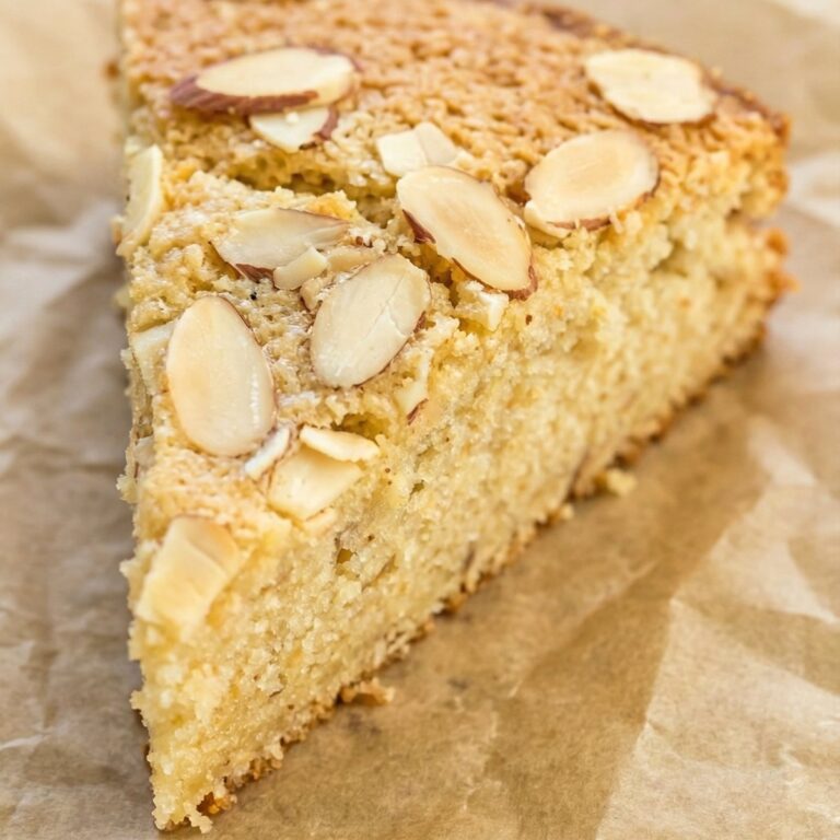Gluten Free Honey Almond Cake