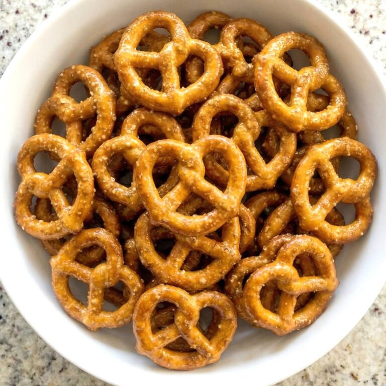 Gluten Free Honey Mustard Pretzels