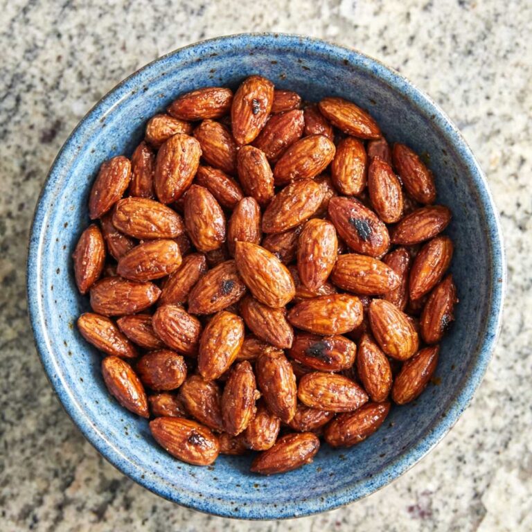 Gluten Free Honey Sriracha Almonds