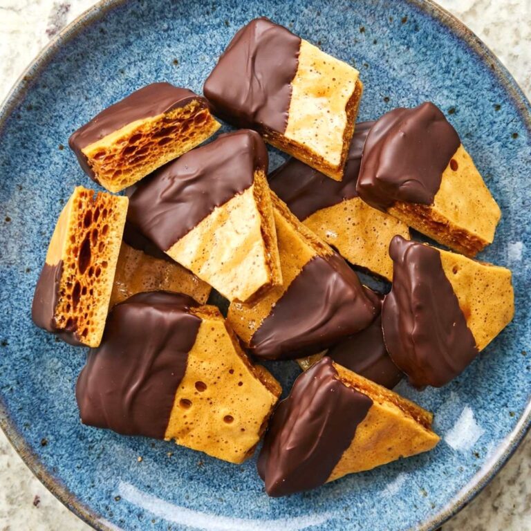 Gluten Free Honeycomb Toffee Candy