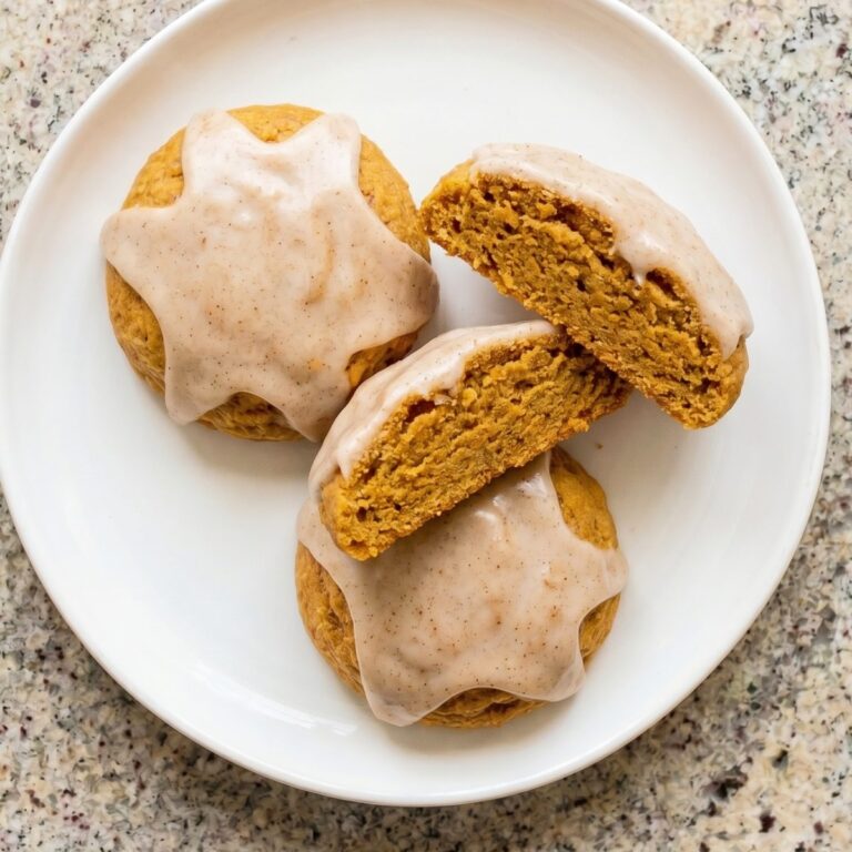 Gluten Free Iced Pumpkin Cookies