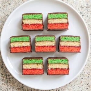 Gluten Free Italian Rainbow Cookies