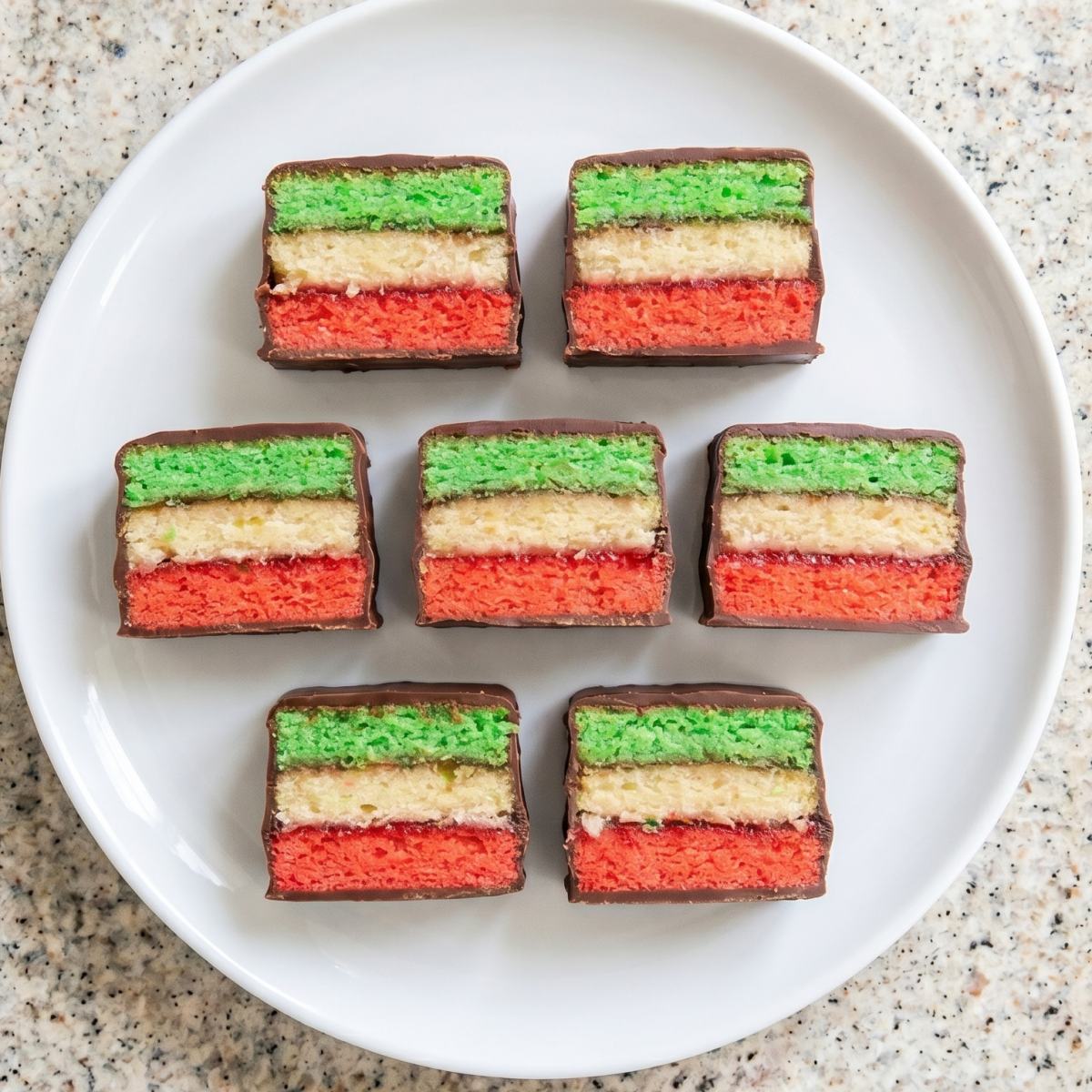 Gluten Free Italian Rainbow Cookies