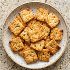 Gluten Free Jalapeño Popper Crackers