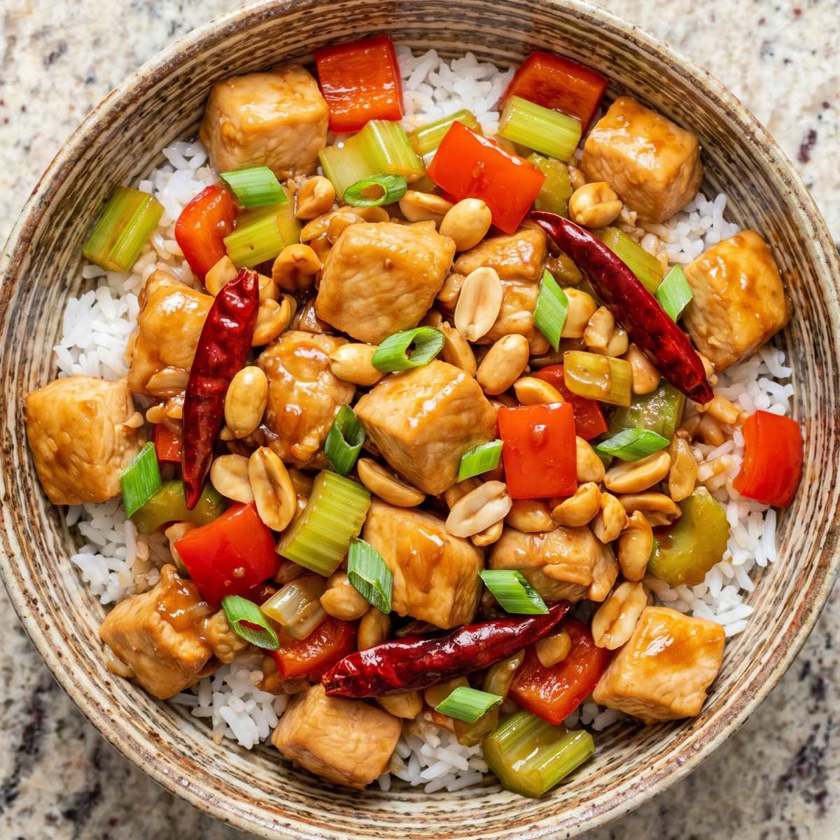 Gluten Free Kung Pao Chicken