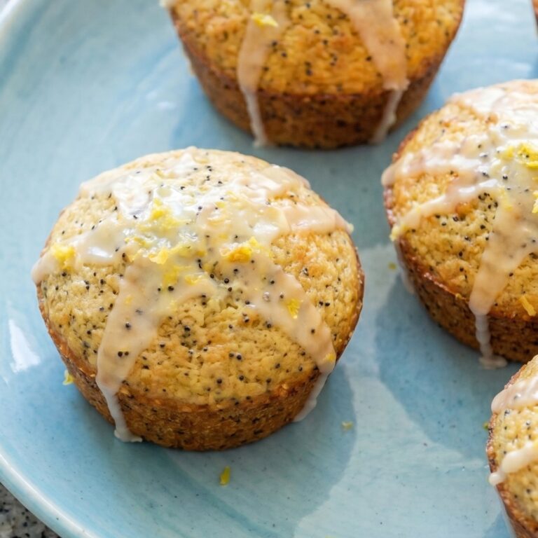 Gluten Free Lemon Poppy Seed Muffins