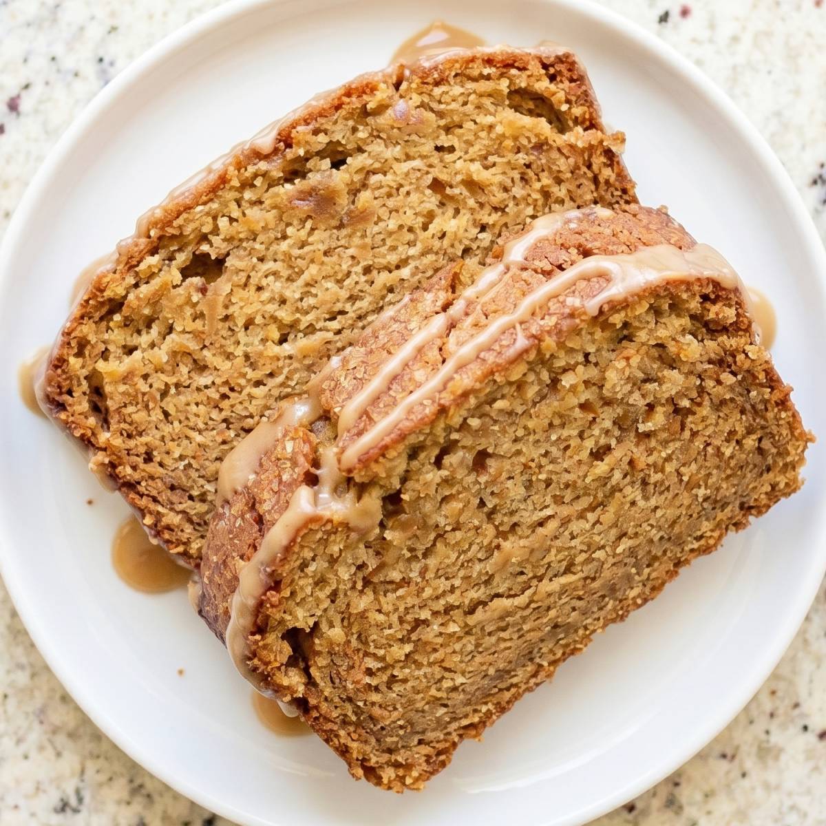 Gluten Free Maple Glazed Brown Sugar Cookie Bread