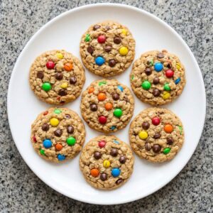 Gluten Free Monster Cookies