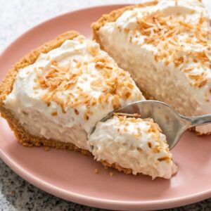 Gluten Free No Bake Coconut Cream Cake