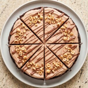 Gluten Free No Bake Nutella Cake