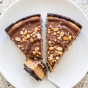 Gluten Free No Bake Peanut Butter Cheesecake