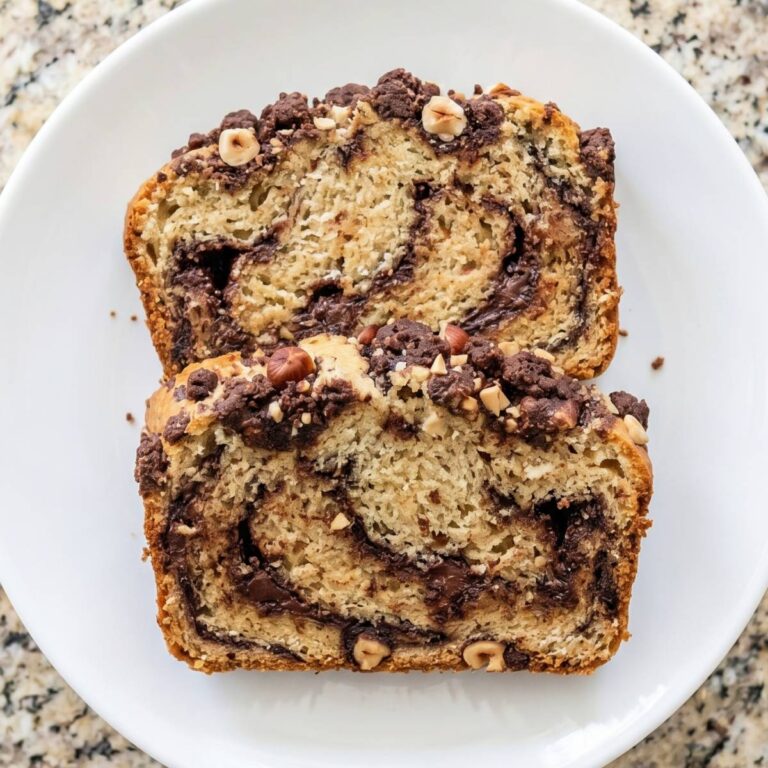 Gluten Free Nutella Crumble Swirl Bread