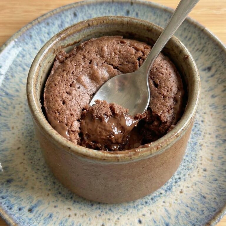 Gluten Free Nutella Mug Cake