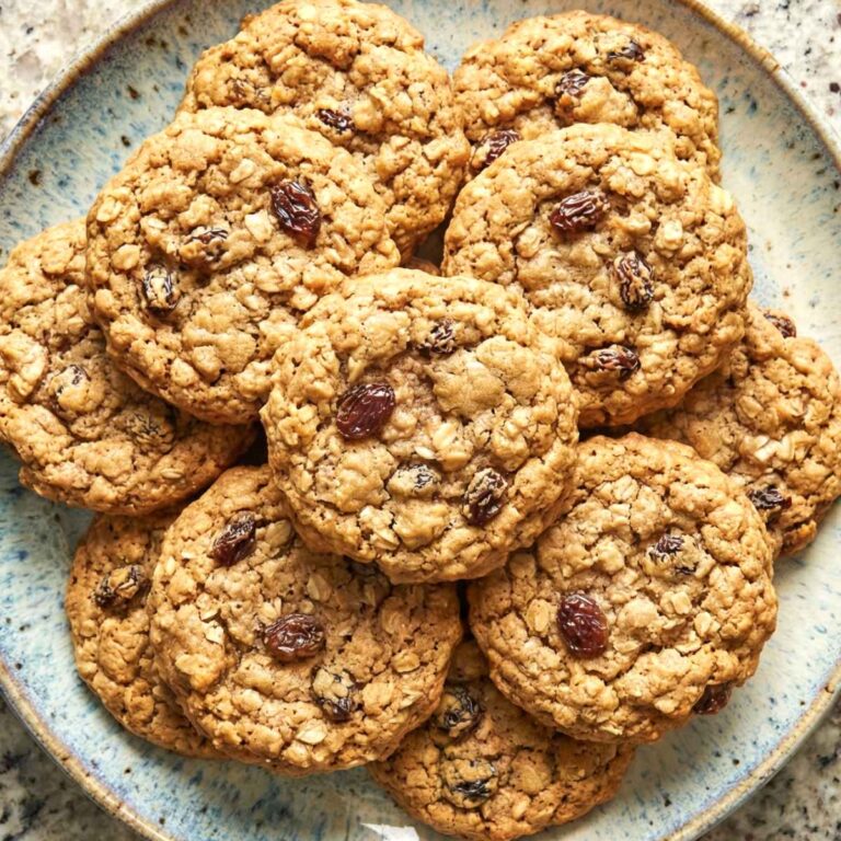 Gluten Free Oatmeal Raisin Cookies