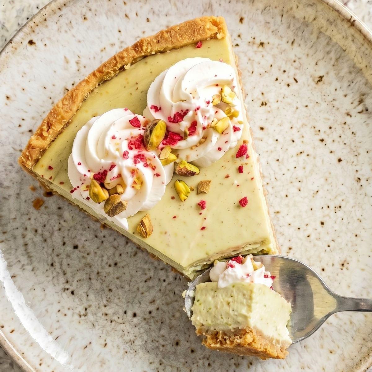 Gluten Free Pistachio Cheesecake