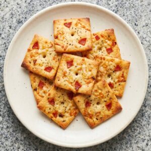 Gluten Free Pizza Crackers