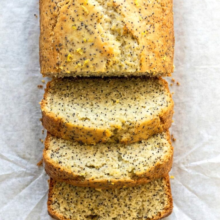 Gluten Free Poppy Seed Lemon Loaf