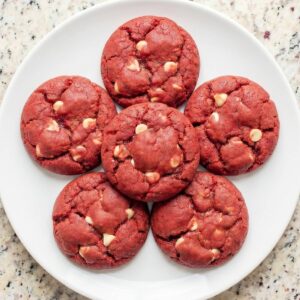 Gluten Free Red Velvet Lava Cookies