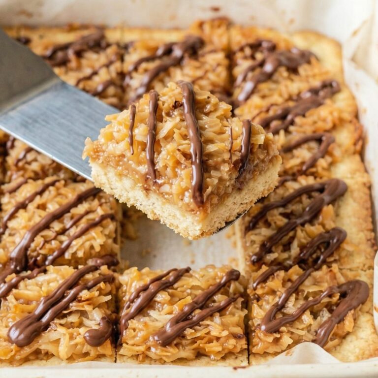 Gluten Free Samoa Cookie Bars