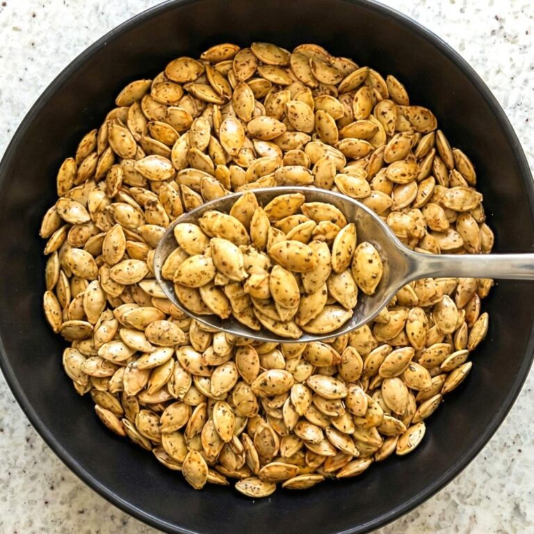Gluten Free Savory Roasted Pumpkin Seeds