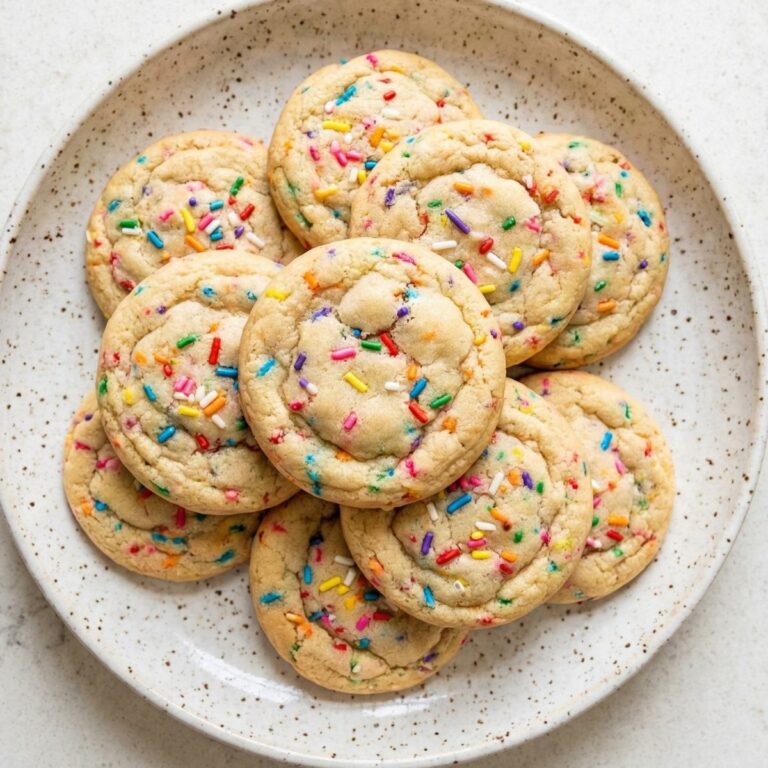 Gluten Free Soft Baked Funfetti Cookies