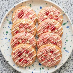 Gluten Free Strawberry Cheesecake Cookies