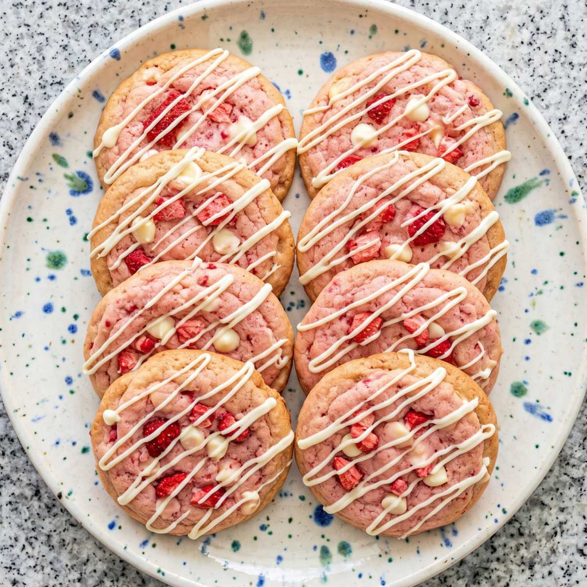 Gluten Free Strawberry Cheesecake Cookies