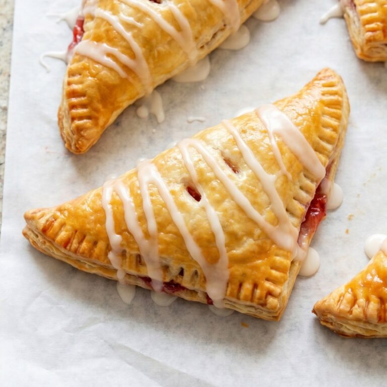 Gluten Free Strawberry Turnovers