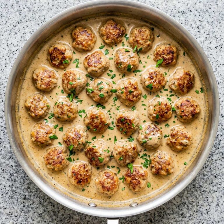 Gluten Free Swedish Meatballs