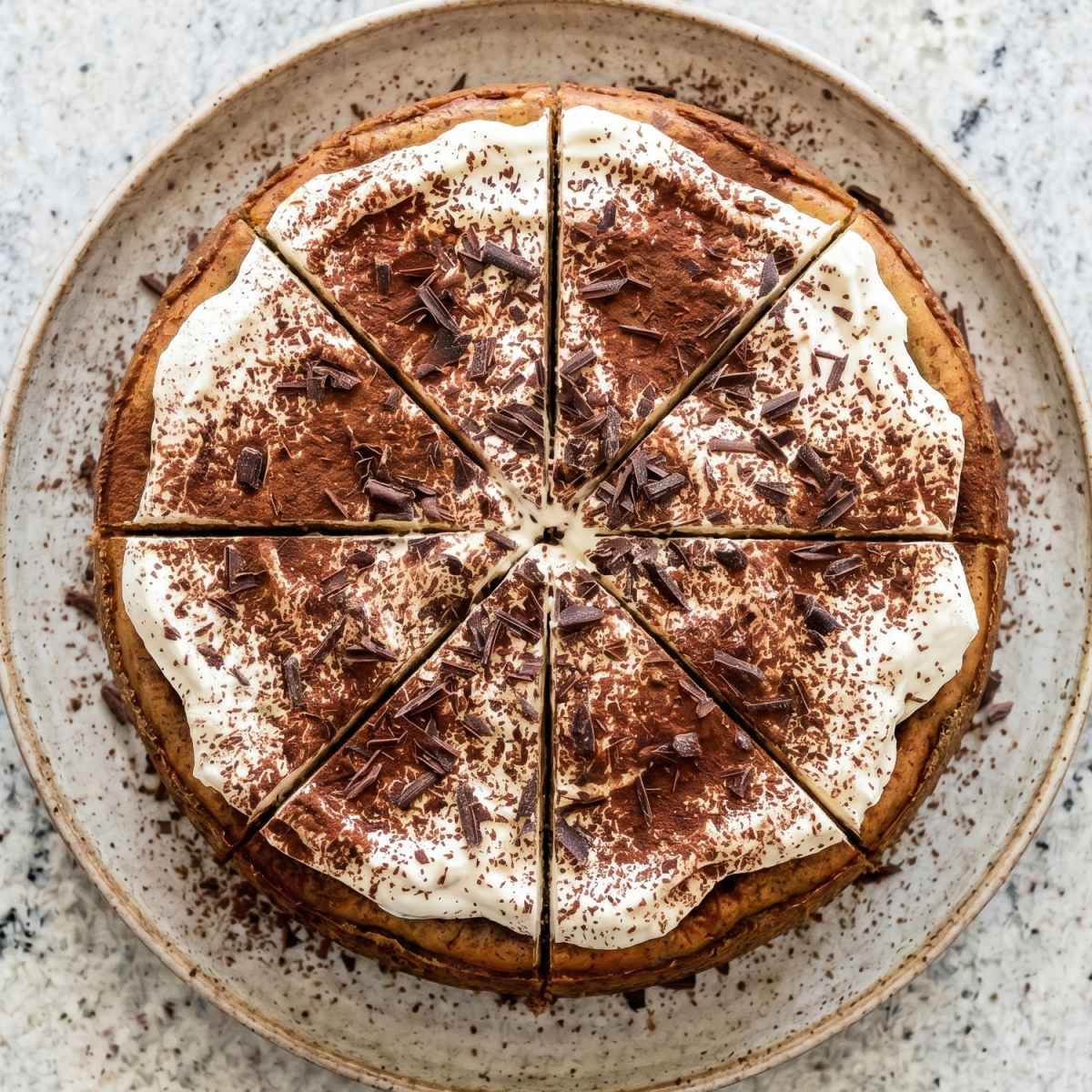 Gluten Free Tiramisu Cheesecake